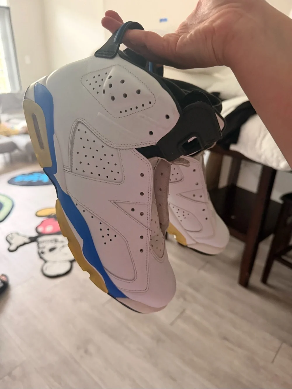Men's Sport Blue 6 Jordans